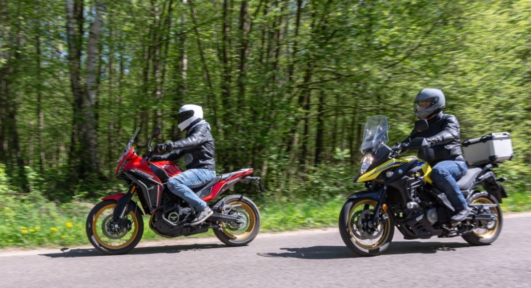 Moto Morini X-Cape 650 czy Suzuki DL 650 V-Strom test porównawczy dane techniczne wady zalety czy warto_5