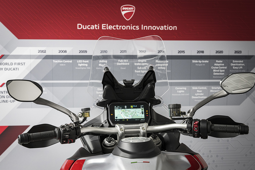 Ducati – lider w dziedzinie innowacyjnej elektroniki motocyklowej