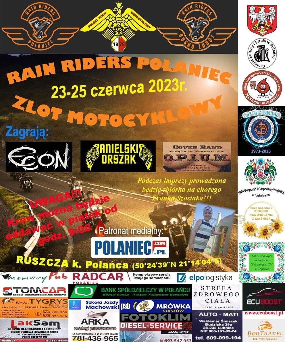 Pierwszy weekend lata. Zloty, imprezy, szkolenia i zawody motocyklowe w dniach 23-25 czerwca [kalendarz, kiedy i gdzie zlot motocyklowy]