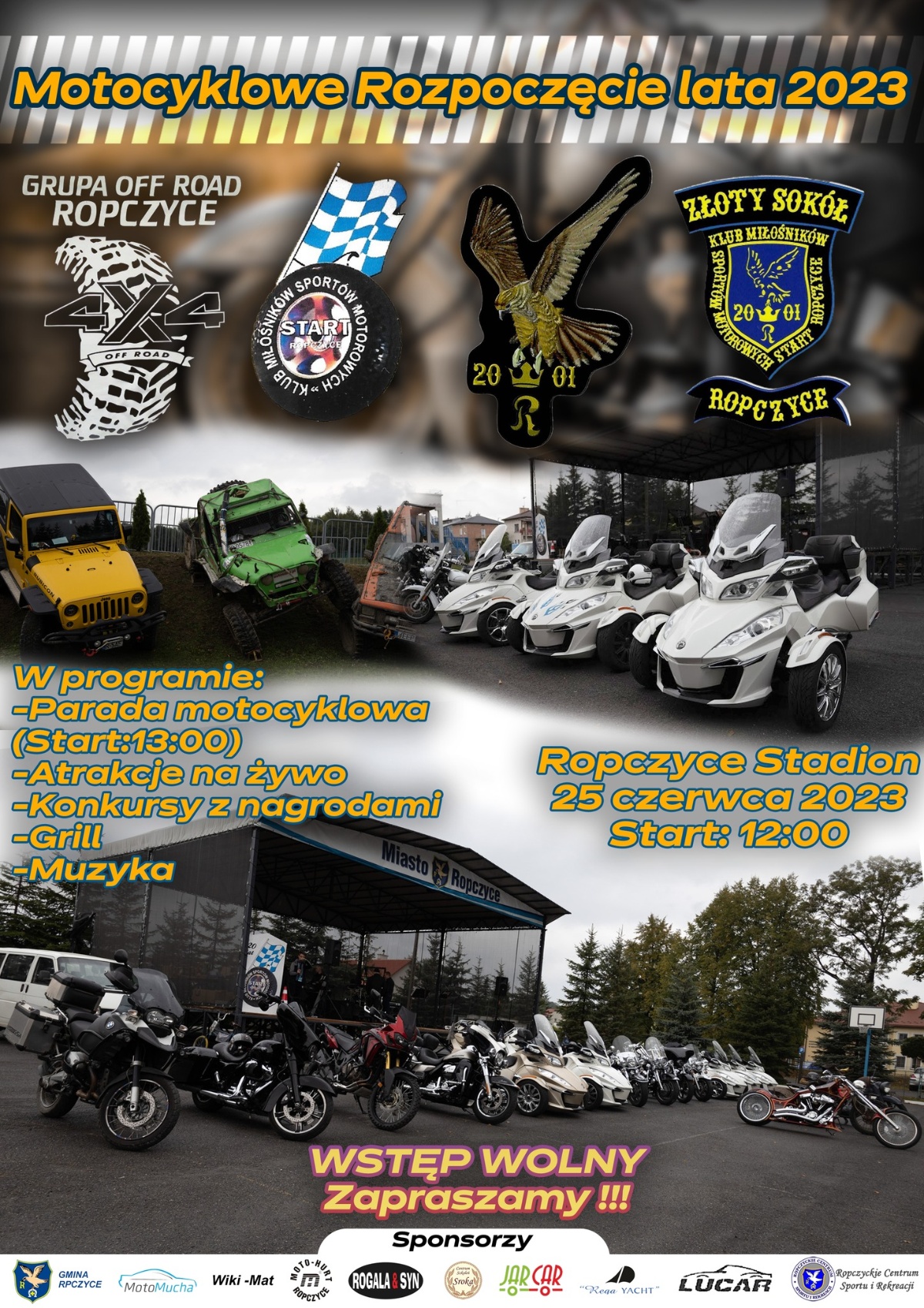 Pierwszy weekend lata. Zloty, imprezy, szkolenia i zawody motocyklowe w dniach 23-25 czerwca [kalendarz, kiedy i gdzie zlot motocyklowy]