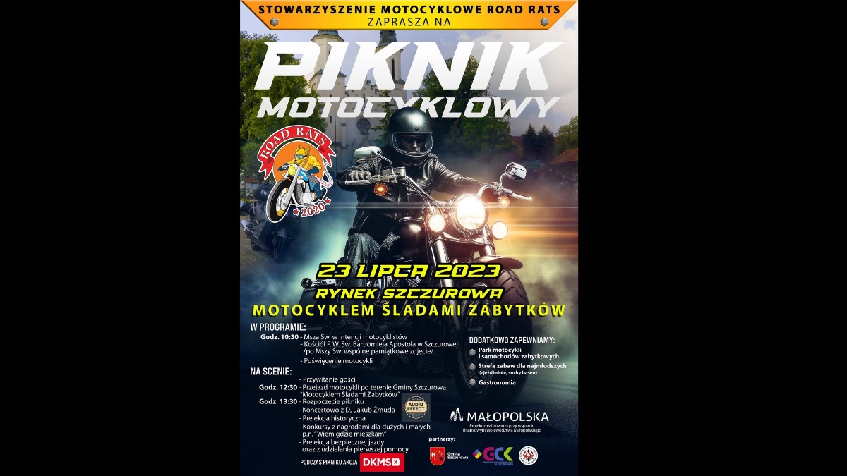 Jedziemy! Zloty motocyklowe, szkolenia i inne imprezy w dniach 21-23 lipca [kalendarz, kiedy i gdzie zlot motocyklowy]