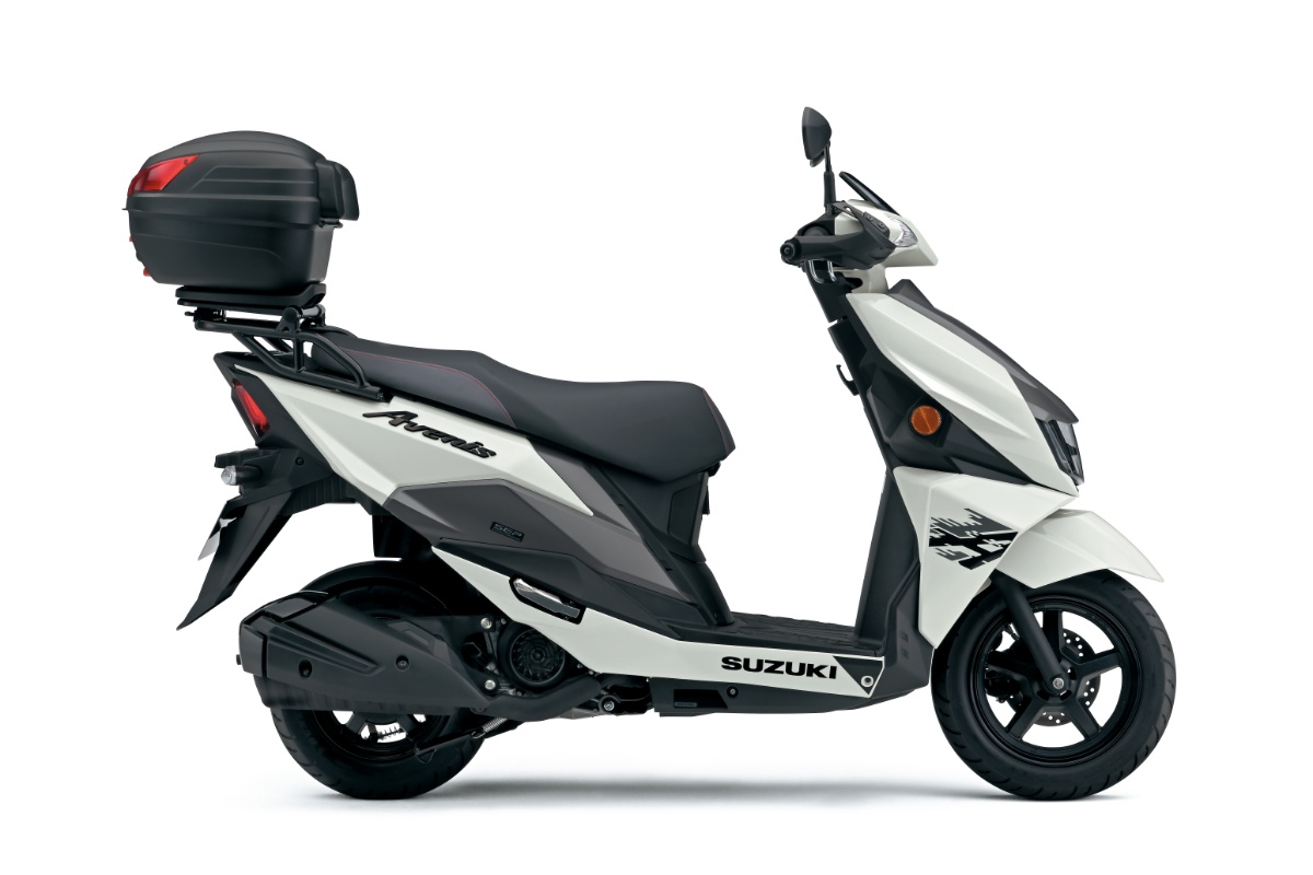 Skutery Suzuki Address i Avenis z silnikami 125 cm3: genialne w mieście i dostępne od ręki