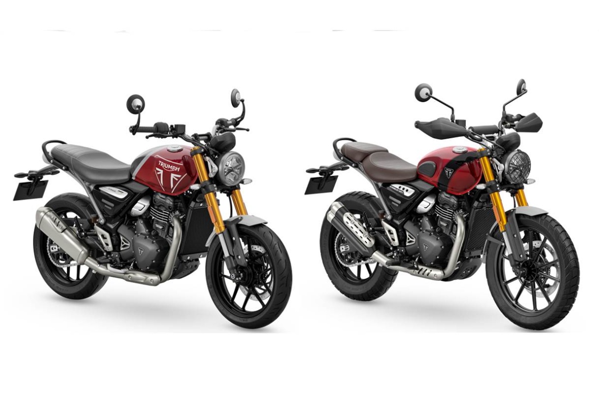 Triumphy na lekko. Nowe modele Speed 400 i Scrambler 400