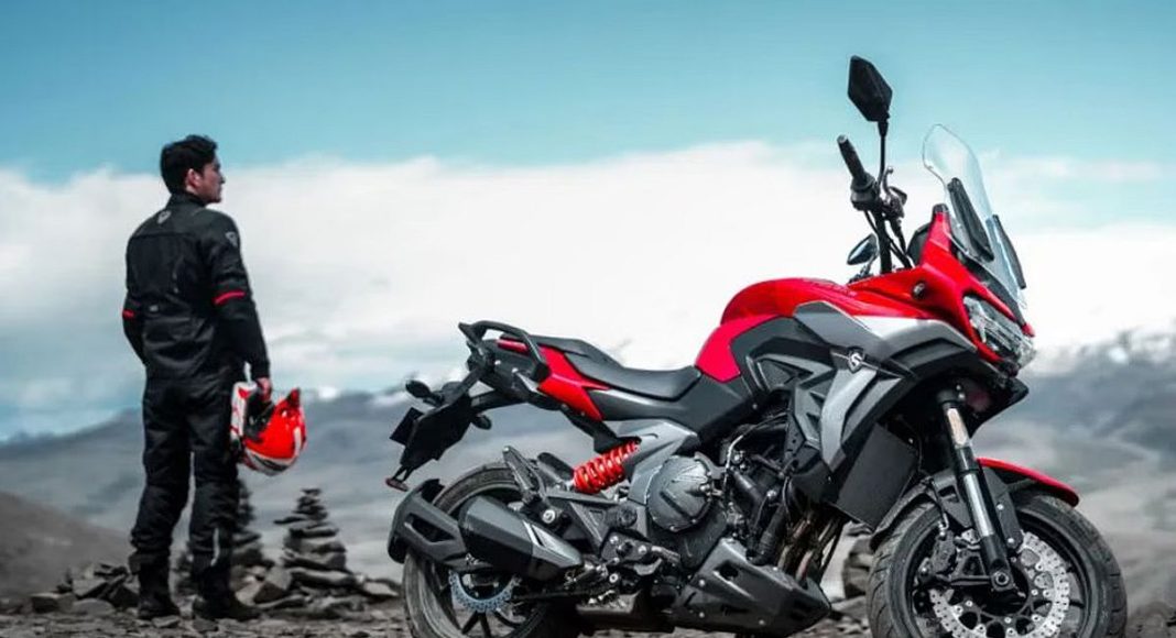 Zongshen RX650 motocykl adventury, turystyczny