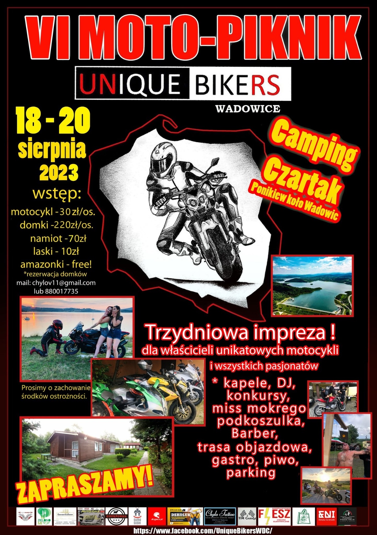 Zloty motocyklowe w weekend 18-20 sierpnia [kalendarz, kiedy i gdzie zlot motocyklowy]