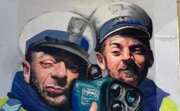 policja_mural drogówka