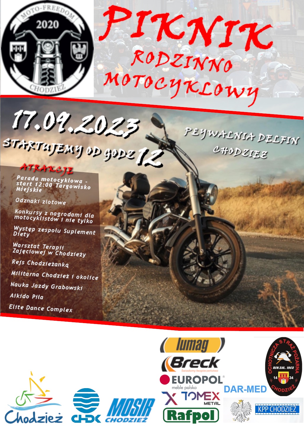 Ostatnie letnie spotkania. Zloty i inne imprezy motocyklowe w weekend 15-17 września [kalendarz, kiedy i gdzie zlot]