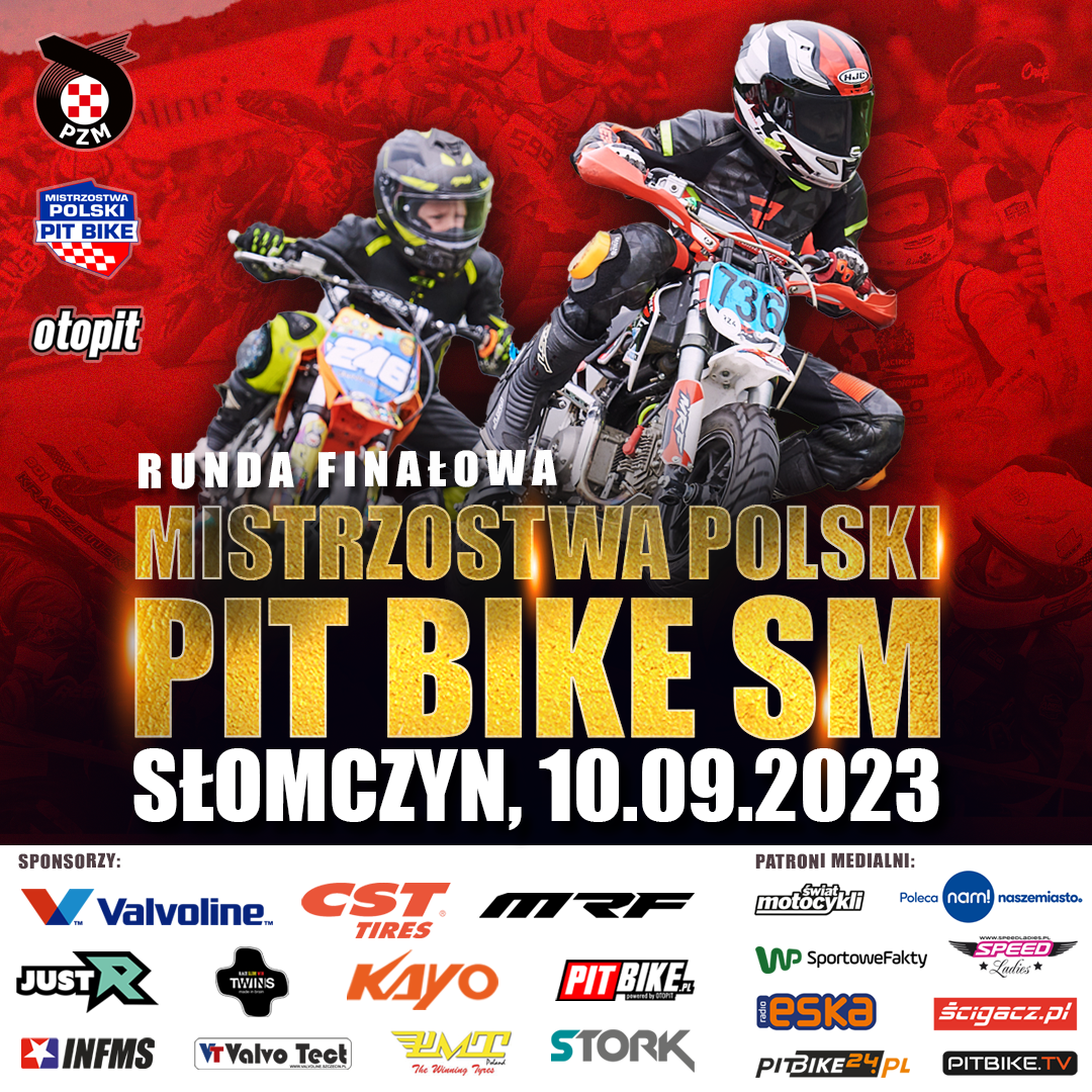 Finał Mistrzostw Polski Pit Bike Supermoto już w niedzielę na Autodromie Słomczyn!