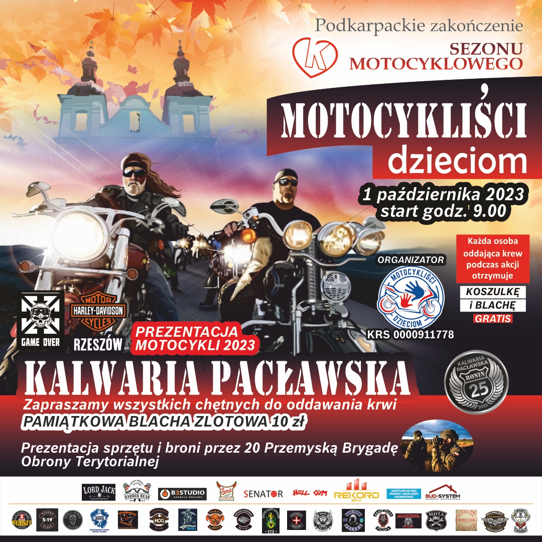 Jesienne klimaty. Zloty motocyklowe w weekend 29 września – 1 października [kalendarz, kiedy i gdzie zlot]