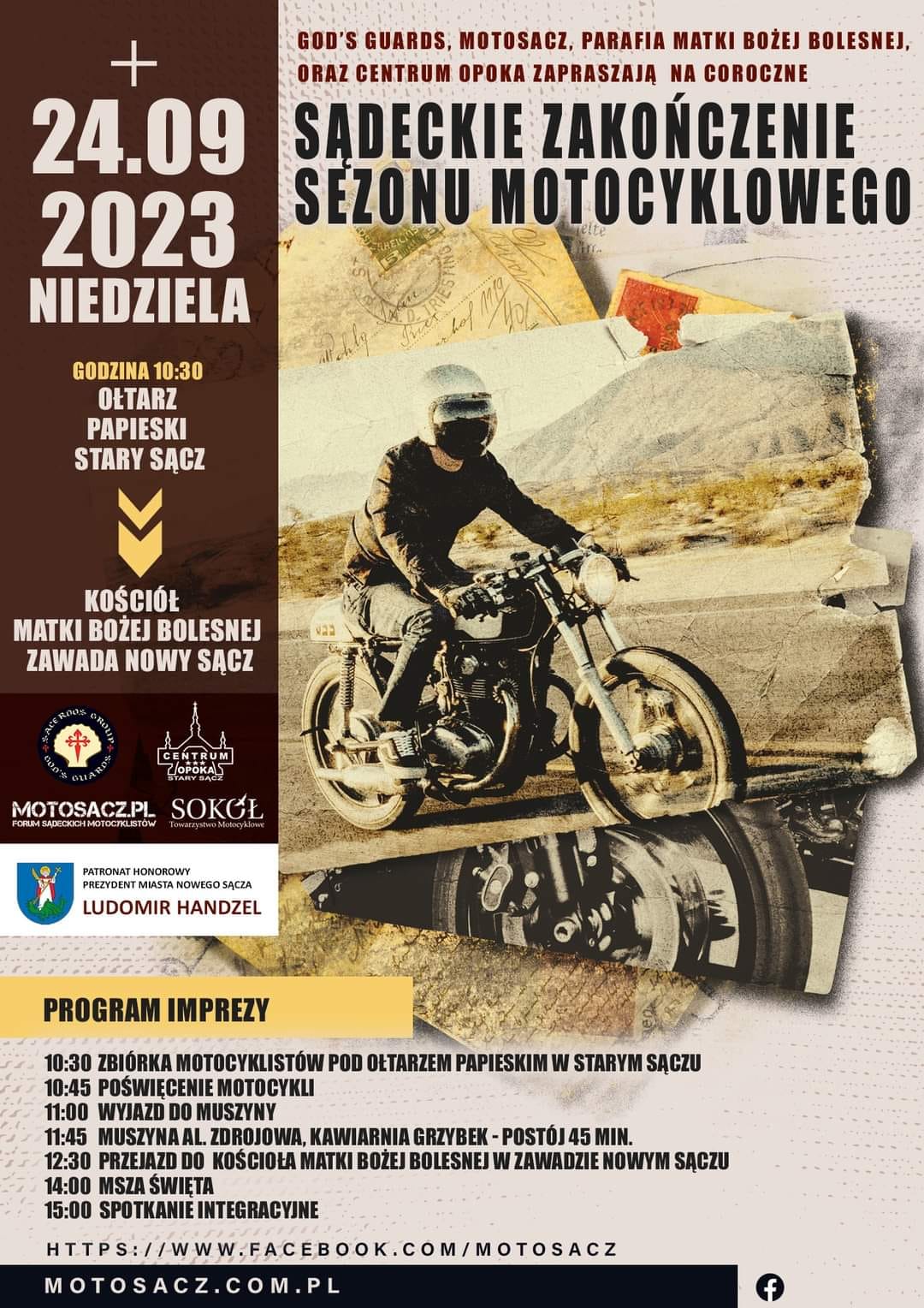 Motocyklowe babie lato. Imprezy w weekend 22-24 września [kalendarz, kiedy i gdzie zlot]