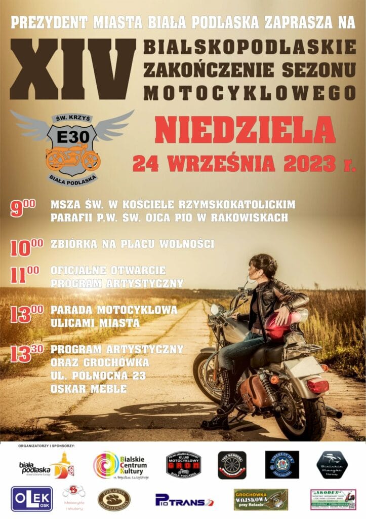 Motocyklowe babie lato. Imprezy w weekend 22-24 września [kalendarz, kiedy i gdzie zlot]