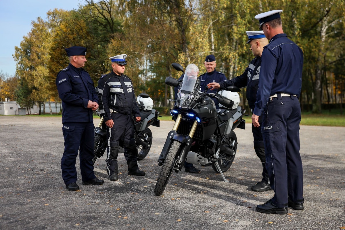Świętokrzyska policja otrzymała dwie Yamahy Tenere 700 do walki z nielegalnym offroadem