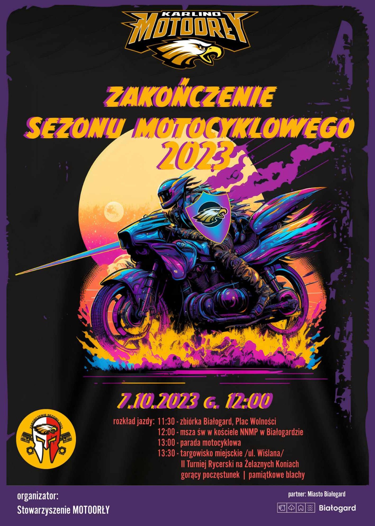 Przy groch&oacute;wce i nie tylko. Imprezy motocyklowe w weekend 6-8 października [kalendarz, kiedy i gdzie zlot]