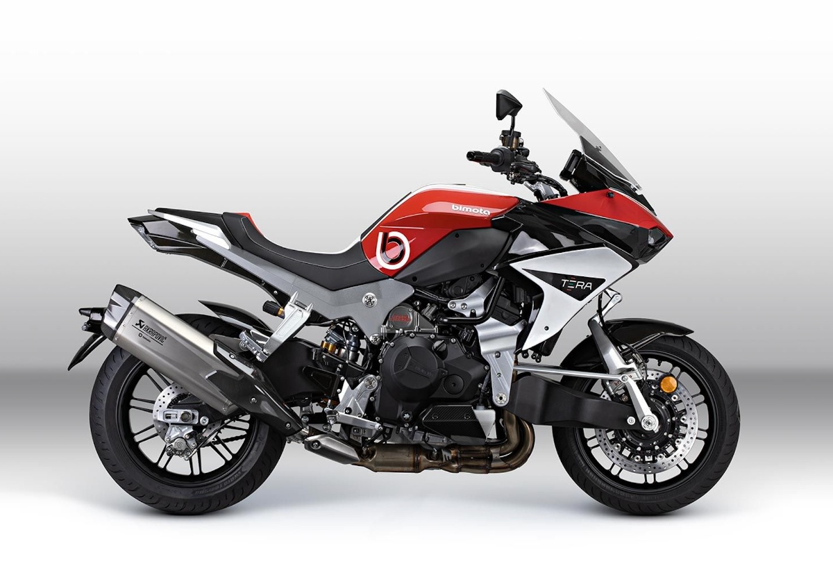 Bimota Tera &ndash;&nbsp;najdziwniejszy i najdroższy turystyk świata? [opis, prezentacja, moc, masa, waga]