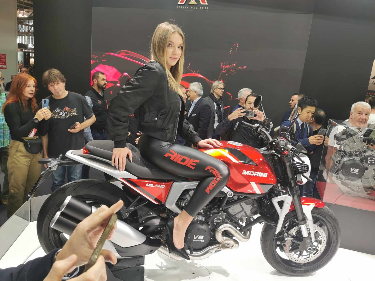 Moto Morini Milano 1200 &ndash; nowy duży naked z silnikiem V2 [opis, prezentacja, moc, masa, dane techniczne, waga]