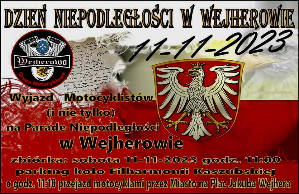 Parady motocyklowe w Narodowe Święto Niepodległości 11 listopada [kalendarz, kiedy i gdzie zlot]