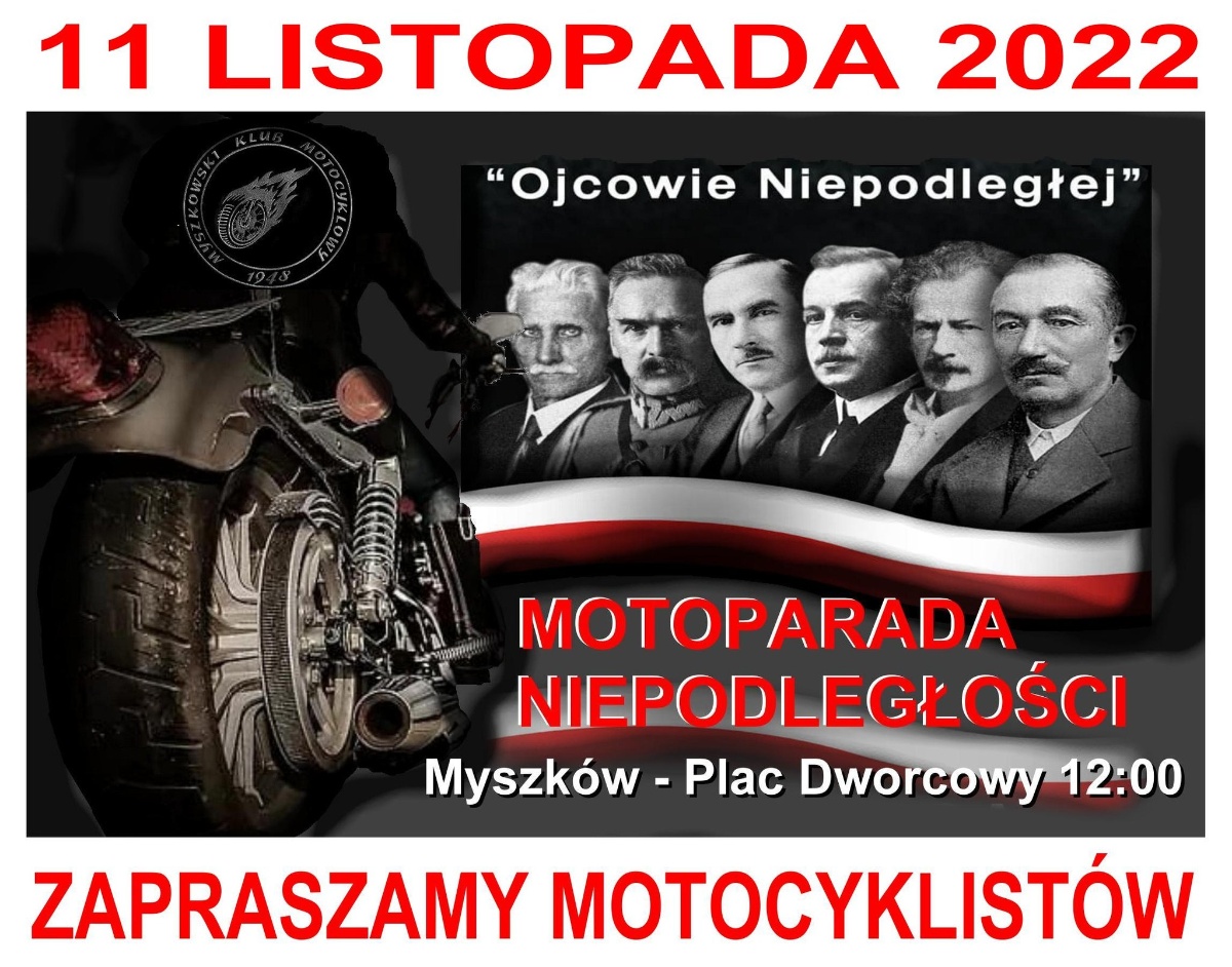 Parady motocyklowe w Narodowe Święto Niepodległości 11 listopada [kalendarz, kiedy i gdzie zlot]