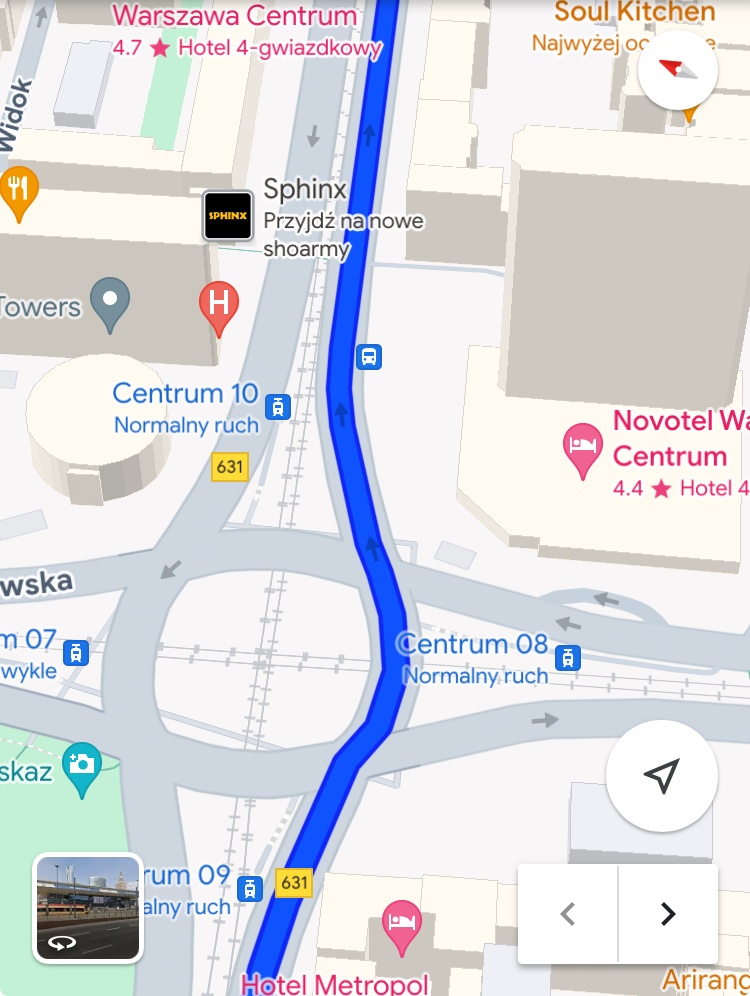 Nowa funkcja w Mapach Google. Przyda się motocyklistom gł&oacute;wnie w dużych miastach