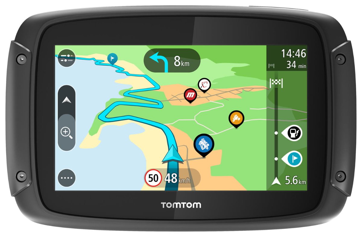 Nawigacja motocyklowa &ndash; czy tania może być najlepsza? Jaka aplikacja na telefon lub urządzenie na motocykl [zalety, wady, Android, iOS, Garmin Zumo XT, TomTom Rider, CarPlay]