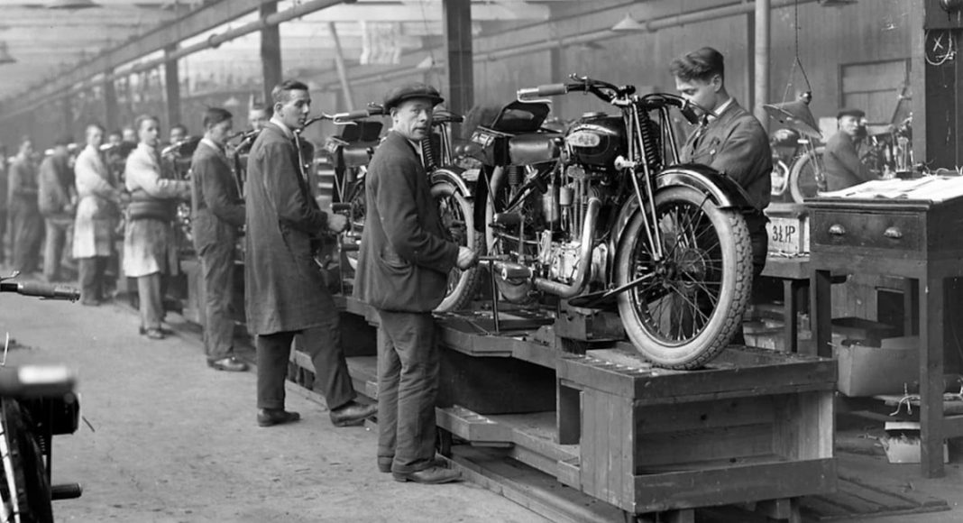 Fabryka AJS 1909 rok tytulowe