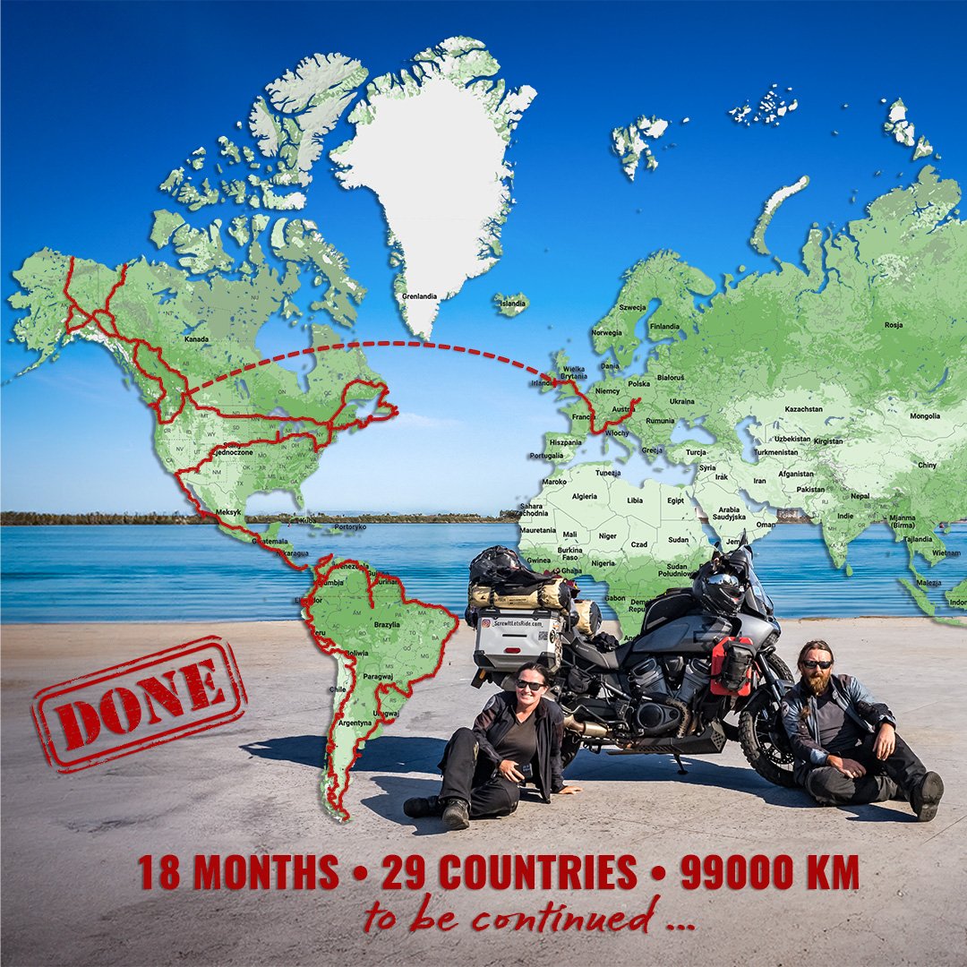 Harleyem przez obie Ameryki. Ela i Grzegorz ze Screw It, Let&rsquo;s Ride o wsp&oacute;lnym życiu w ciągłej podr&oacute;ży [wywiad]