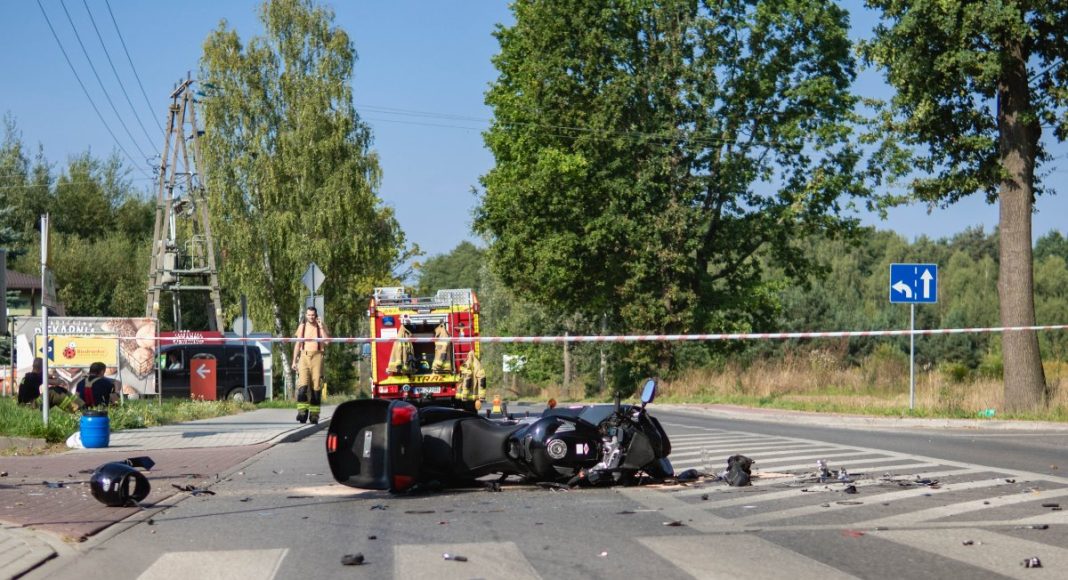 Wypadek motocyklowy