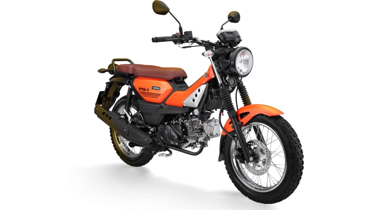 Yamaha PG-1, czyli uroczy scrambler codzienny i konkurent Hondy CT125. Czy trafi do Europy? [zdjęcia, video, dane techniczne]
