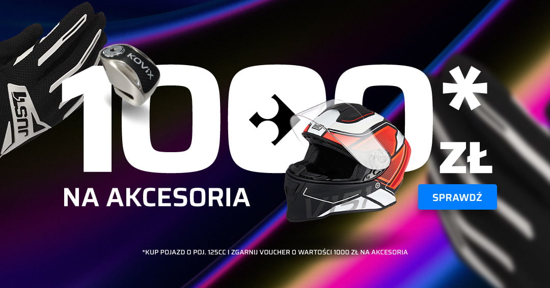 Dobry start sezonu. Motocykle i skutery 125 cm3 marki Barton teraz z pakietem akcesori&oacute;w o wartości 1000 zł!