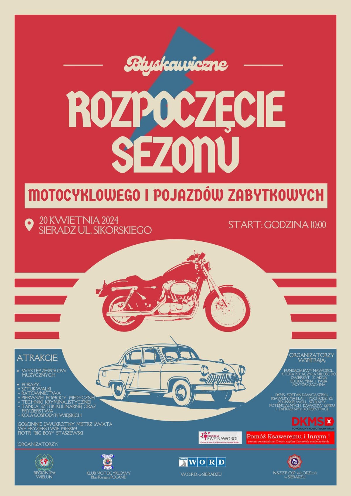 Otwarcia sezonu i salonu. Imprezy i zloty motocyklowe w weekend 20-21 kwietnia 2024 [kalendarz, kiedy i gdzie zlot]