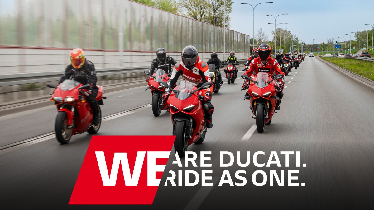 We Ride As One &ndash; parady fan&oacute;w Ducati już 4 maja w całej Polsce!