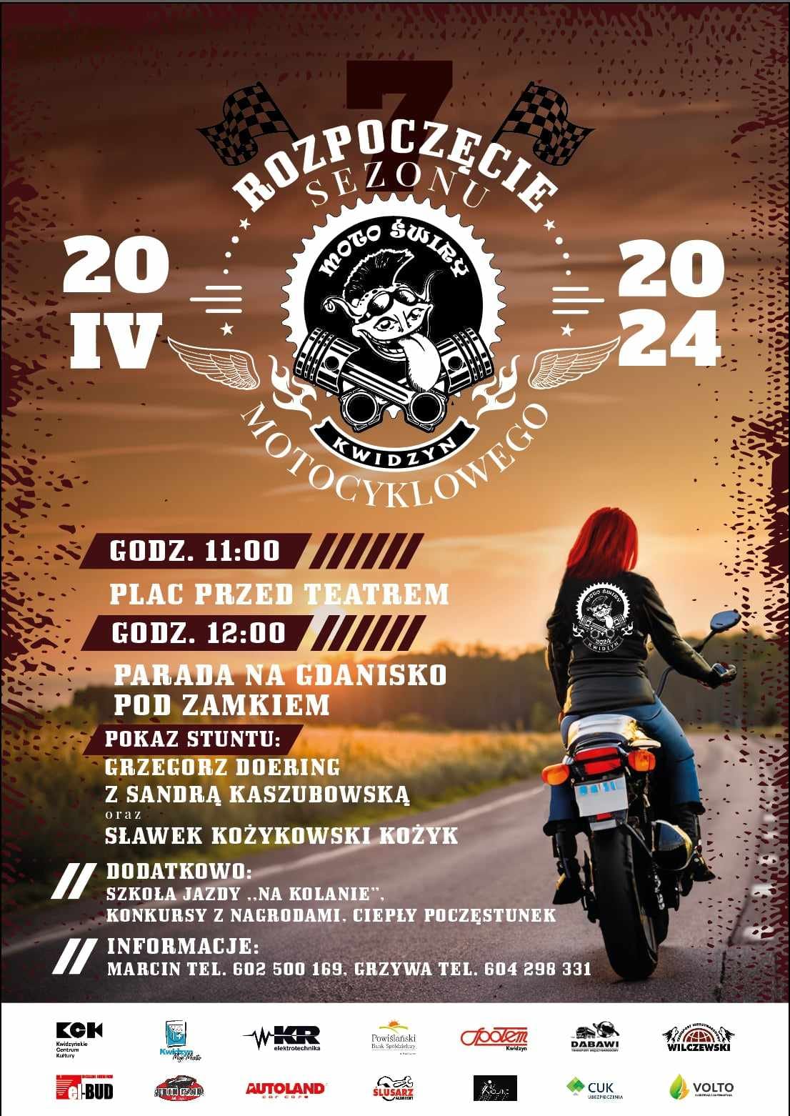 Otwarcia sezonu i salonu. Imprezy i zloty motocyklowe w weekend 20-21 kwietnia 2024 [kalendarz, kiedy i gdzie zlot]