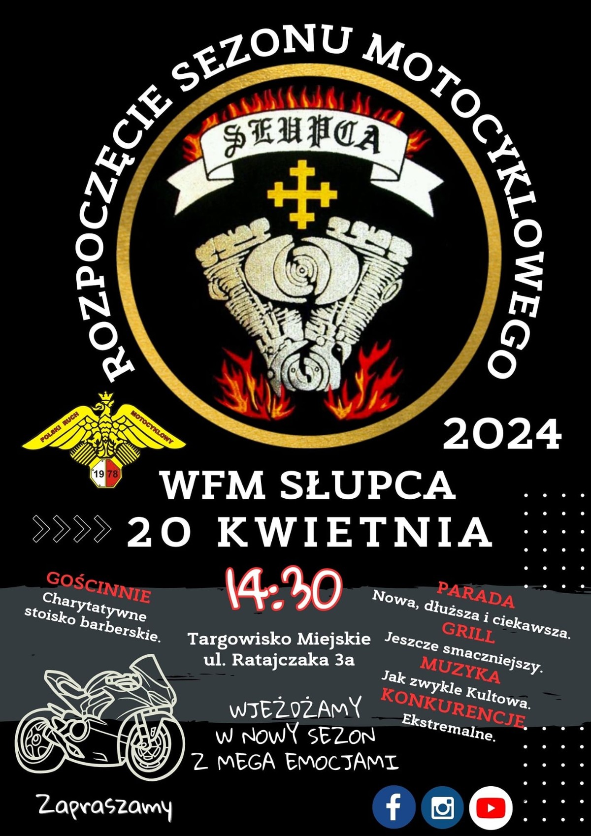 Otwarcia sezonu i salonu. Imprezy i zloty motocyklowe w weekend 20-21 kwietnia 2024 [kalendarz, kiedy i gdzie zlot]
