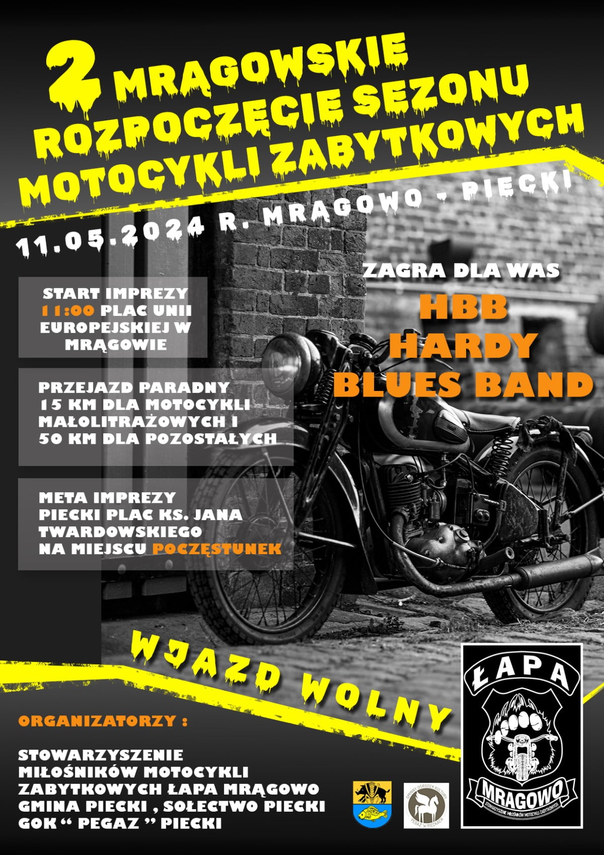 Wiosna w pełni sił. Imprezy i zloty motocyklowe w weekend 10-12 maja 2024 [kalendarz, kiedy i gdzie zlot]