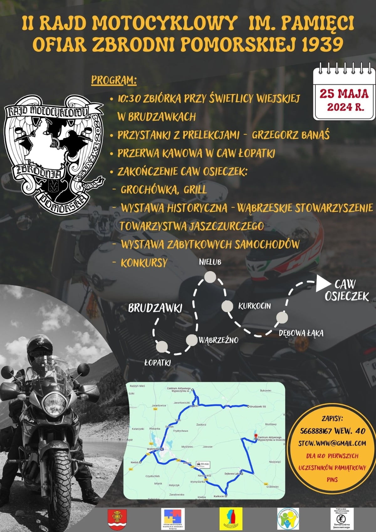 Święto motocyklowych mam i nie tylko. Imprezy i zloty motocyklowe w weekend 24-26 maja 2024 [kalendarz, kiedy i gdzie zlot]