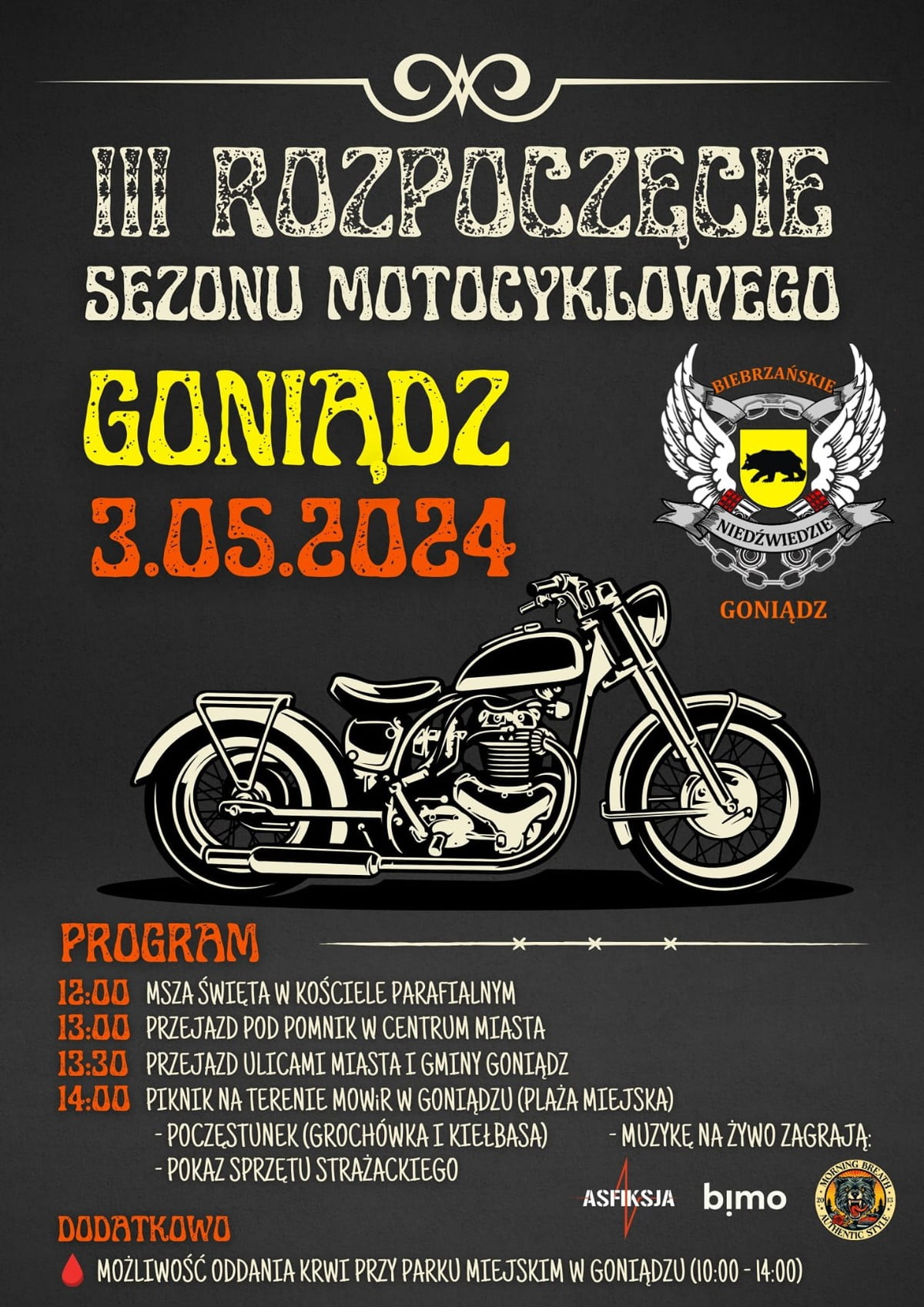 Jedno słowo: maj&oacute;wka! Imprezy i zloty motocyklowe w weekend 3-5 maja 2024 [kalendarz, kiedy i gdzie zlot]