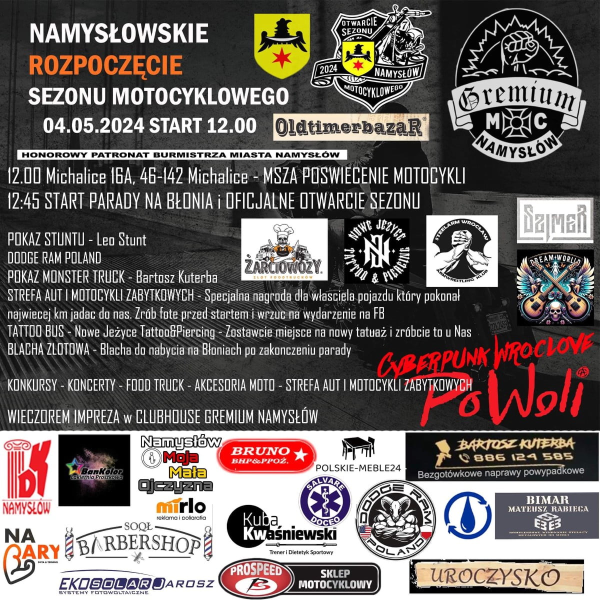 Jedno słowo: maj&oacute;wka! Imprezy i zloty motocyklowe w weekend 3-5 maja 2024 [kalendarz, kiedy i gdzie zlot]