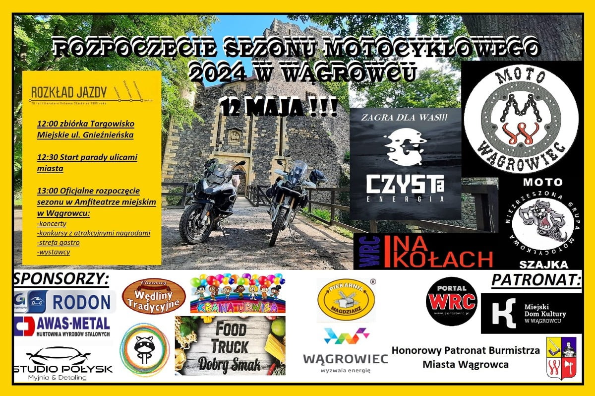 Wiosna w pełni sił. Imprezy i zloty motocyklowe w weekend 10-12 maja 2024 [kalendarz, kiedy i gdzie zlot]