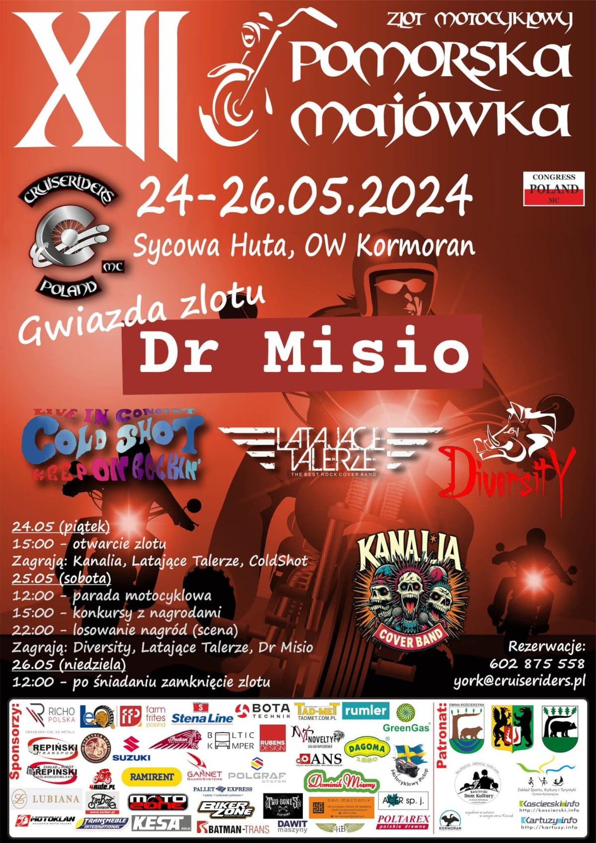 Święto motocyklowych mam i nie tylko. Imprezy i zloty motocyklowe w weekend 24-26 maja 2024 [kalendarz, kiedy i gdzie zlot]