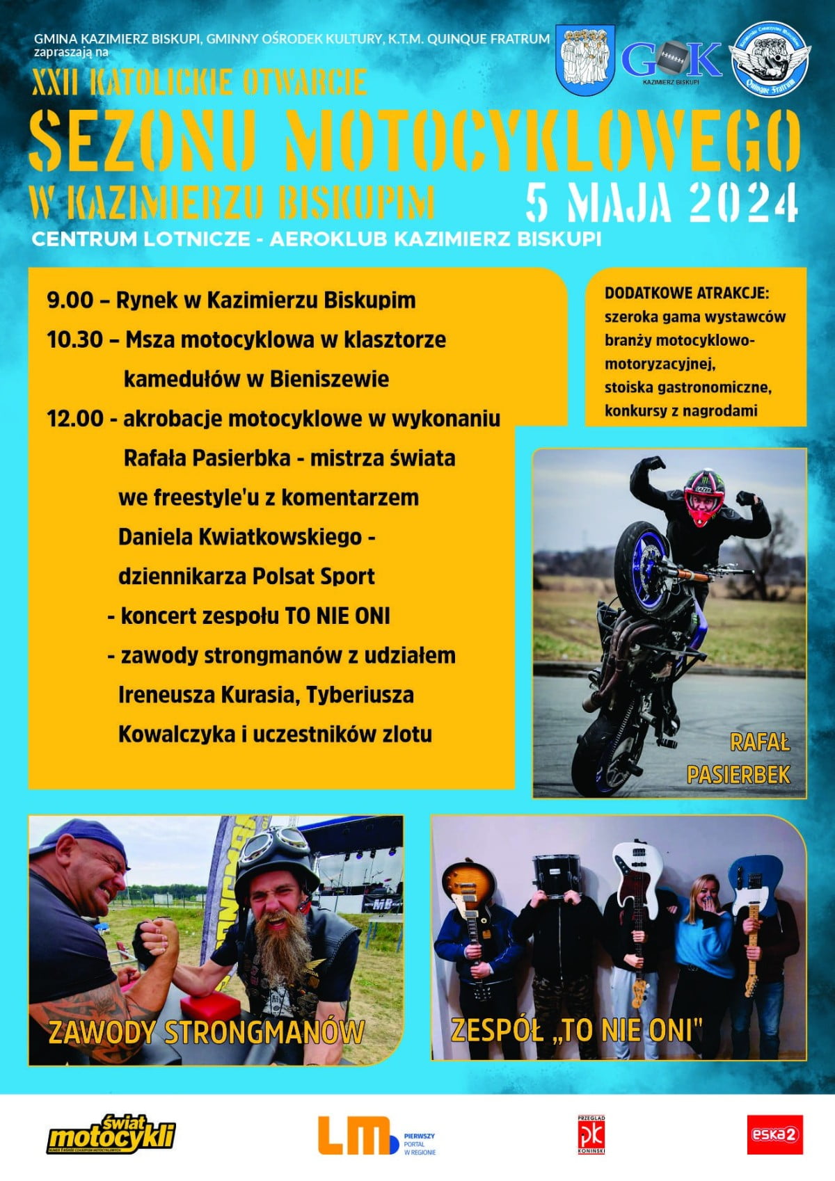 Jedno słowo: maj&oacute;wka! Imprezy i zloty motocyklowe w weekend 3-5 maja 2024 [kalendarz, kiedy i gdzie zlot]