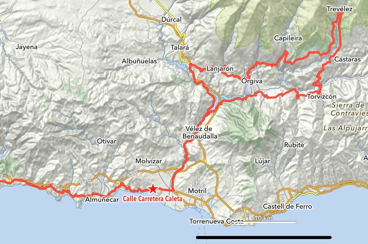 Andaluzja motocyklem. Z czego słynie południe Hiszpanii i kt&oacute;re trasy są najlepsze? Część 1 [Malaga, Otivar, Nerja, Sierra Nevada, Trevelez]