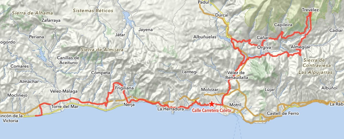 Andaluzja motocyklem. Z czego słynie południe Hiszpanii i kt&oacute;re trasy są najlepsze? Część 1 [Malaga, Otivar, Nerja, Sierra Nevada, Trevelez]