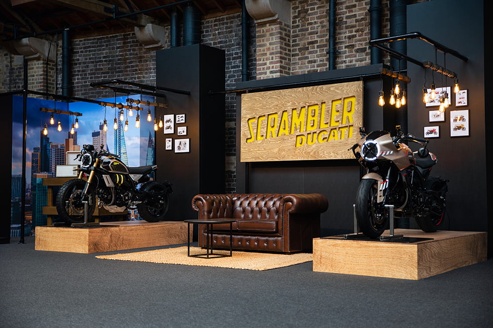 Dwa nowe, koncepcyjne Ducati Scramblery zaprezentowane w Londynie