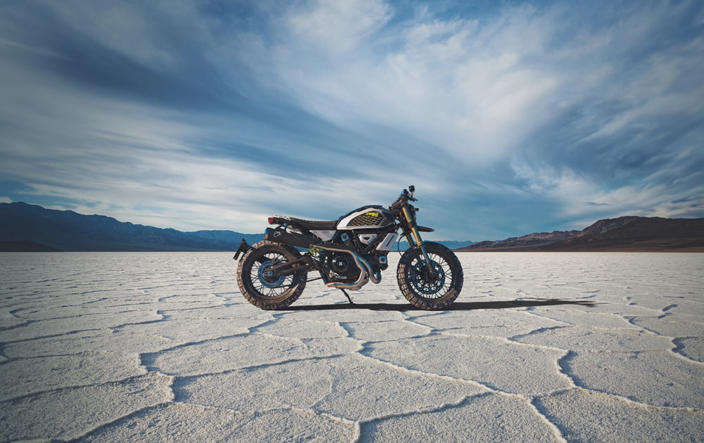 Dwa nowe, koncepcyjne Ducati Scramblery zaprezentowane w Londynie