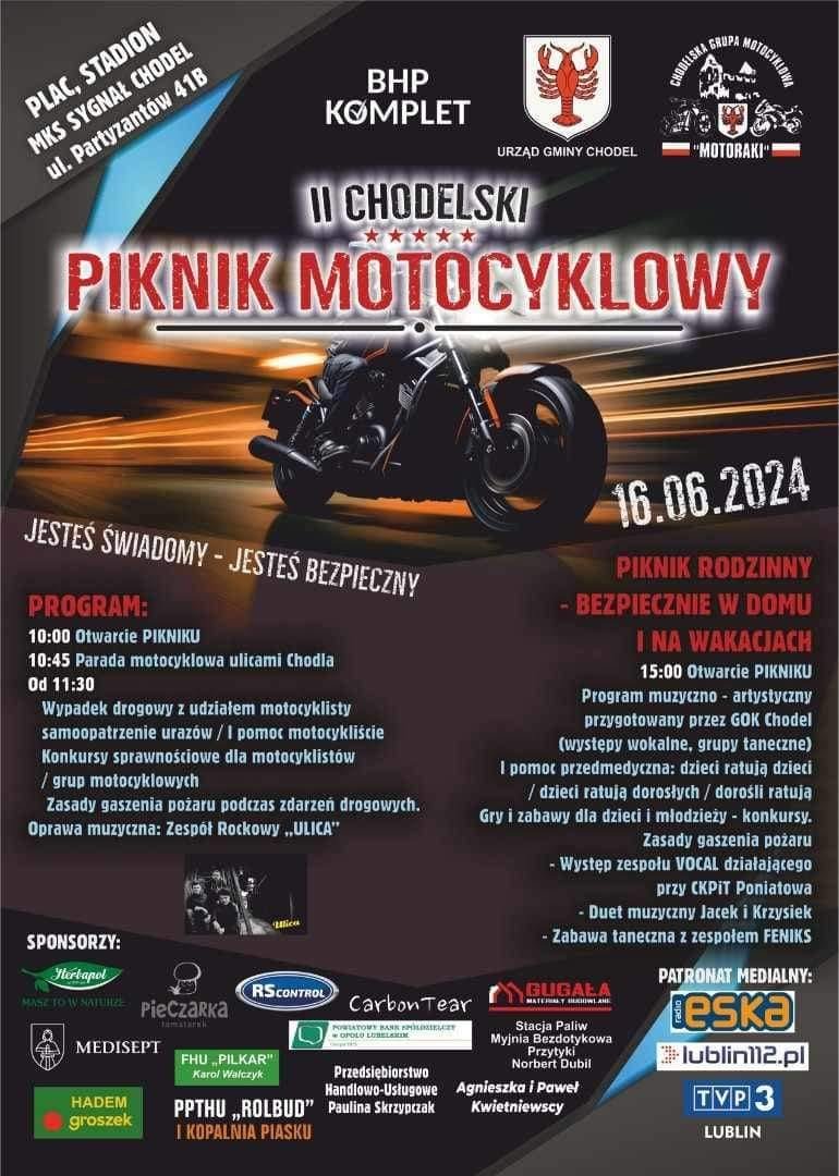 Dla każdego, w całym kraju. Imprezy i zloty motocyklowe w dniach 14-16 czerwca 2024 [kalendarz, kiedy i gdzie zlot]