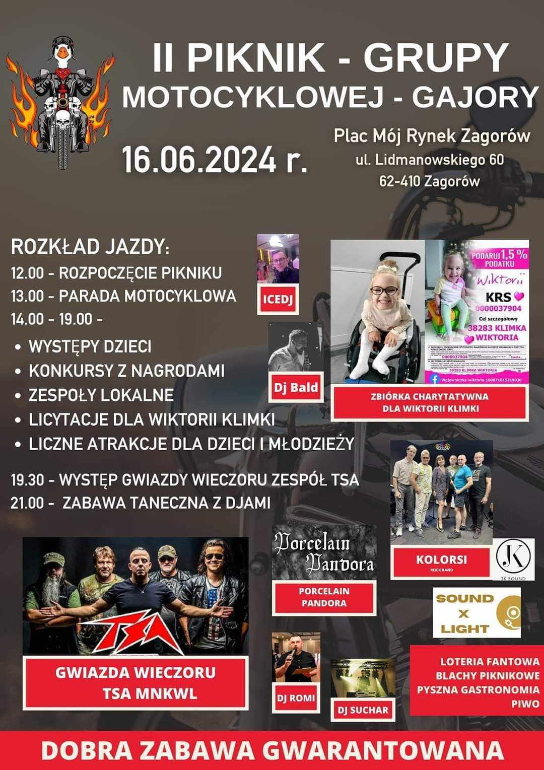 Dla każdego, w całym kraju. Imprezy i zloty motocyklowe w dniach 14-16 czerwca 2024 [kalendarz, kiedy i gdzie zlot]