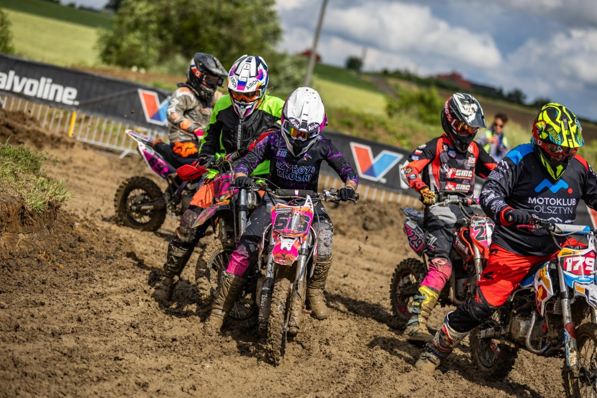 Emocje w Gdańsku. Mocna połowa sezonu Pucharu i Mistrzostw Polski Pit Bike Off-Road YCF, MRF, Kayo!