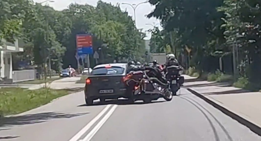 wypadek Warszawa Indian