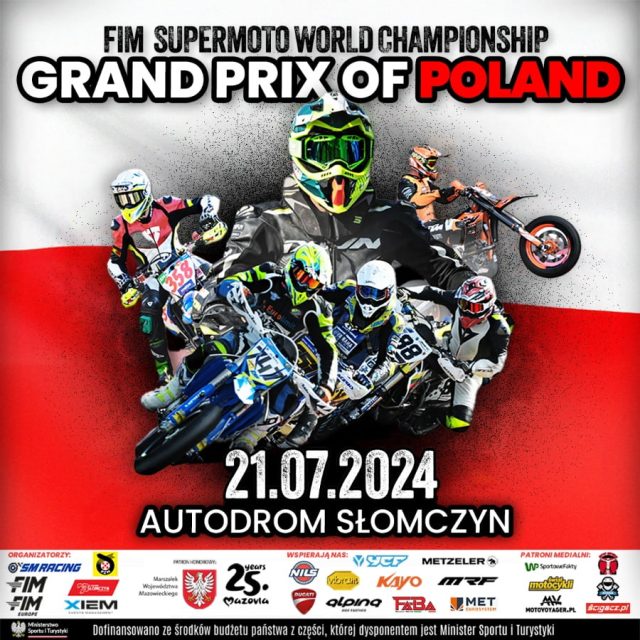 Już w najbliższą niedzielę Mistrzostwa Świata Supermoto w Słomczynie! Liderzy zapowiadają ostrą walkę!