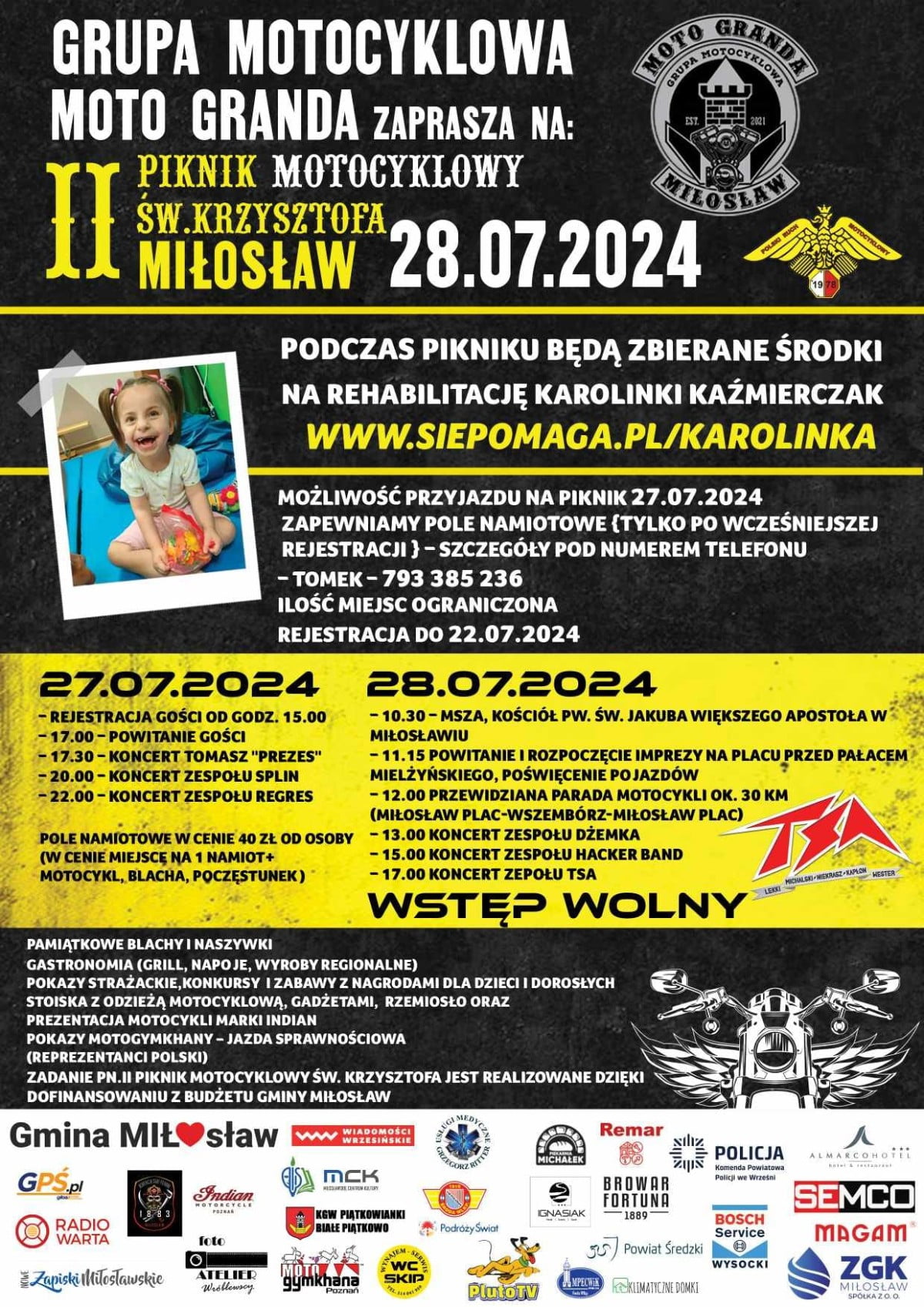 P&oacute;łmetek wakacji. Imprezy i zloty motocyklowe w dniach 26-28 lipca 2024 [kalendarz, kiedy i gdzie zlot]
