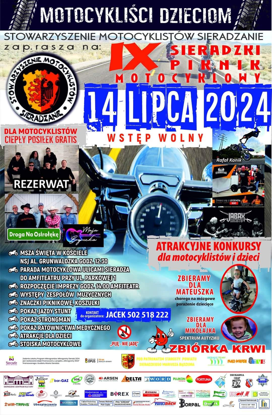 Uff, jak gorąco! Imprezy i zloty motocyklowe w dniach 12-14 lipca 2024 [kalendarz, kiedy i gdzie zlot]